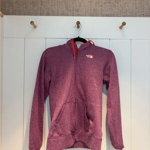 The North Face Purple Full-Zip Hoodie